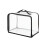Sac de rangement transparent grande capacité (1 pièce) 1