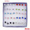 Kristall-Strass-Perlen-Ohrstecker-Set, 12 Paar 1