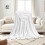 Flannel Bath Towel Blanket 27.56 x 39.37 in 1