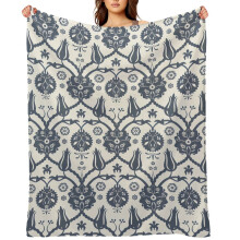 Tagesdecke mit arabischem Muster, 152 x 203 cm, Flanell-Fleece