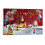 Quadro de Natal com Bonecos de Neve em Tela e Moldura de Madeira 128 polegadas 1