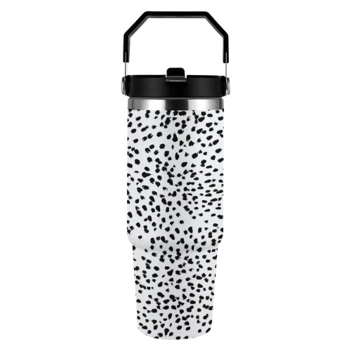Ποτήρι Dalmatian Spot από ανοξείδωτο ατσάλι 30oz με λαβή