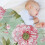 Floral Bouquet Beige Throw Blanket 50x60 Inch 5