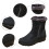 Women's Winter Boots Waterproof Side Zip Grey Size 8.5 5
