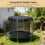 Round Trampoline Shade Cover 14FT 90% Sunblock Polyester 3