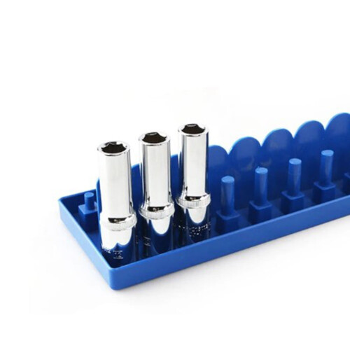 Socket Storage Organizer 3/8 Inch Metric Socket Tray Rack 2
