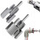 Integrated Internal & External Pipe Threading Tool,1/2in 3/4in,Drill Compatible PVC & Plastic Pipe Threader Kit for Home 7