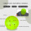 40 Pro Pickleball Balls - 40Pcs, High Visibility Green, Seamless Professional Training 2