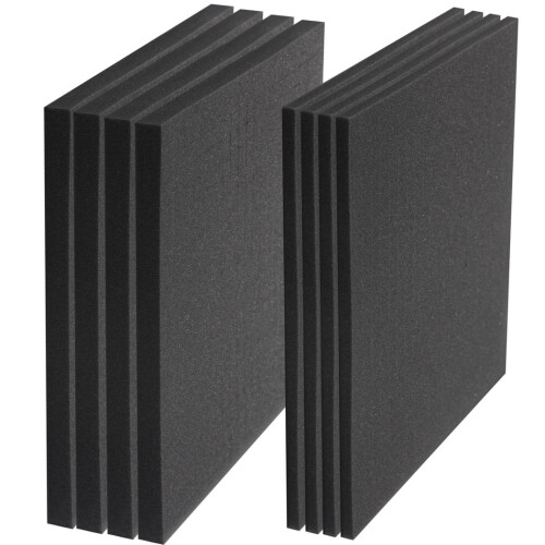 Pick & Pluck Foam Inserts 12x12in 8pcs 0.4" 0.8" 1