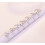 Women's Stainless Steel Initial Ring with Cubic Zirconia 2