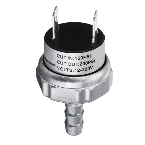 Air Compressor Pressure Switch D55168 N003990 160-200 PSI 1