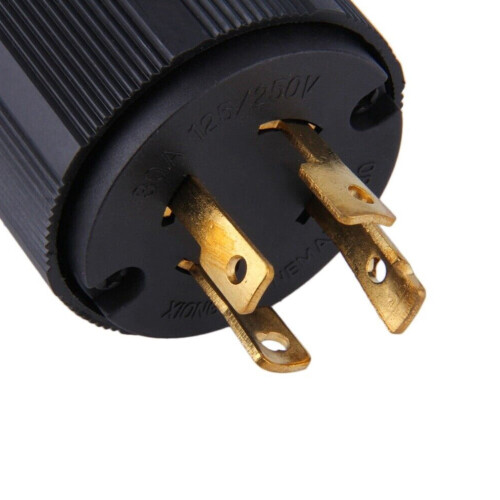 Nema L14-30P Locking Plug 30A 125-250V 4-Prong 1