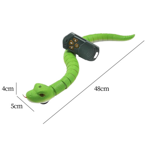 Remote-Controlled Rattlesnake Toy - Realistic and Durable 1