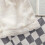 Sherpa Fleece Throw Blanket Checkered Pattern Grey 50x60 4