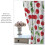 Berry Fruit Curtains Fresh Red Cherry Green Garden Rod 3