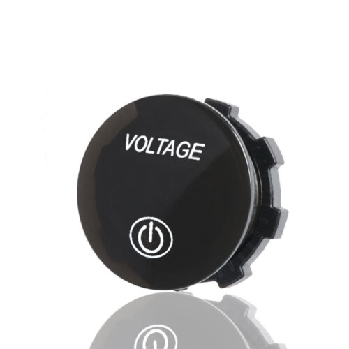 Portable DC Voltmeter with Touch Switch and LED Display for 1