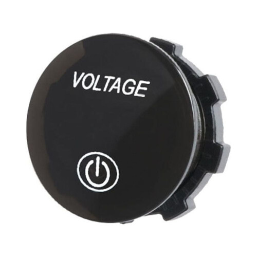 Portable DC Voltmeter with Touch Switch and LED Display for 2