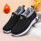 Women's Slip-On Snow Boots Black Size 6.5 7