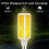 4pcs Solar Lights Outdoor, Waterproof Driveway Markers Reflective, Warning Flash Light with 2 Lighting Modes 5