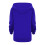 Kids Sweatshirt Long Sleeve Solid Color Zip Hoodie Blue 3
