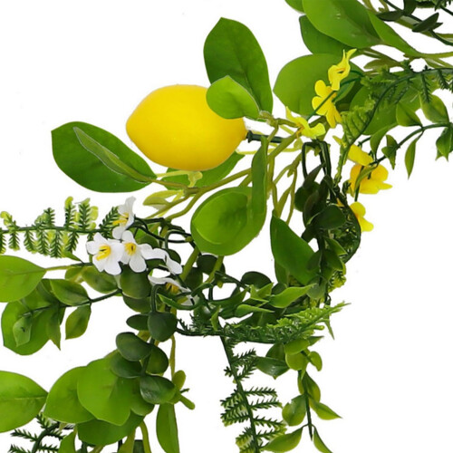 Artificial Lemon Garland Faux Fruit Vine 6.56 FT 2