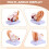 Human Ear Anatomy Model, Ear Structure Building Auditory System Otolaryngology Display Teaching,  Ear Model 7