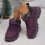Men's Snow Boots Purple Size 9 5