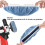 Microfiber Car Polishing Bonnet Pad Blue 8 Pcs 5