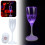 Glow-in-the-Dark LED Champagne Flutes 6-Pack 2