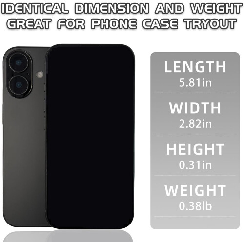 Fake Phone Dummy Prop Black Screen iPhone 16 Pro Max 1
