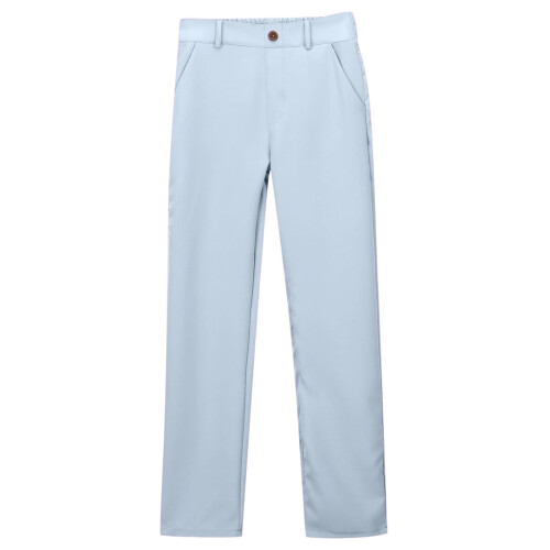 Kids Uniform Pants Light Blue 7-8 Years 2