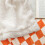 Sherpa Fleece Throw Blanket Checkered Pattern Orange 50x60 4