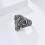 Men's Gothic Goat Head Ring Stainless Steel Size 7 4