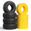 4 Pneus Macios de 2,2 Polegadas (120mm) para Carro RC Crawler 1/10 SCX10 90046 RR10 Wraith 90018 90048 TRX4 1