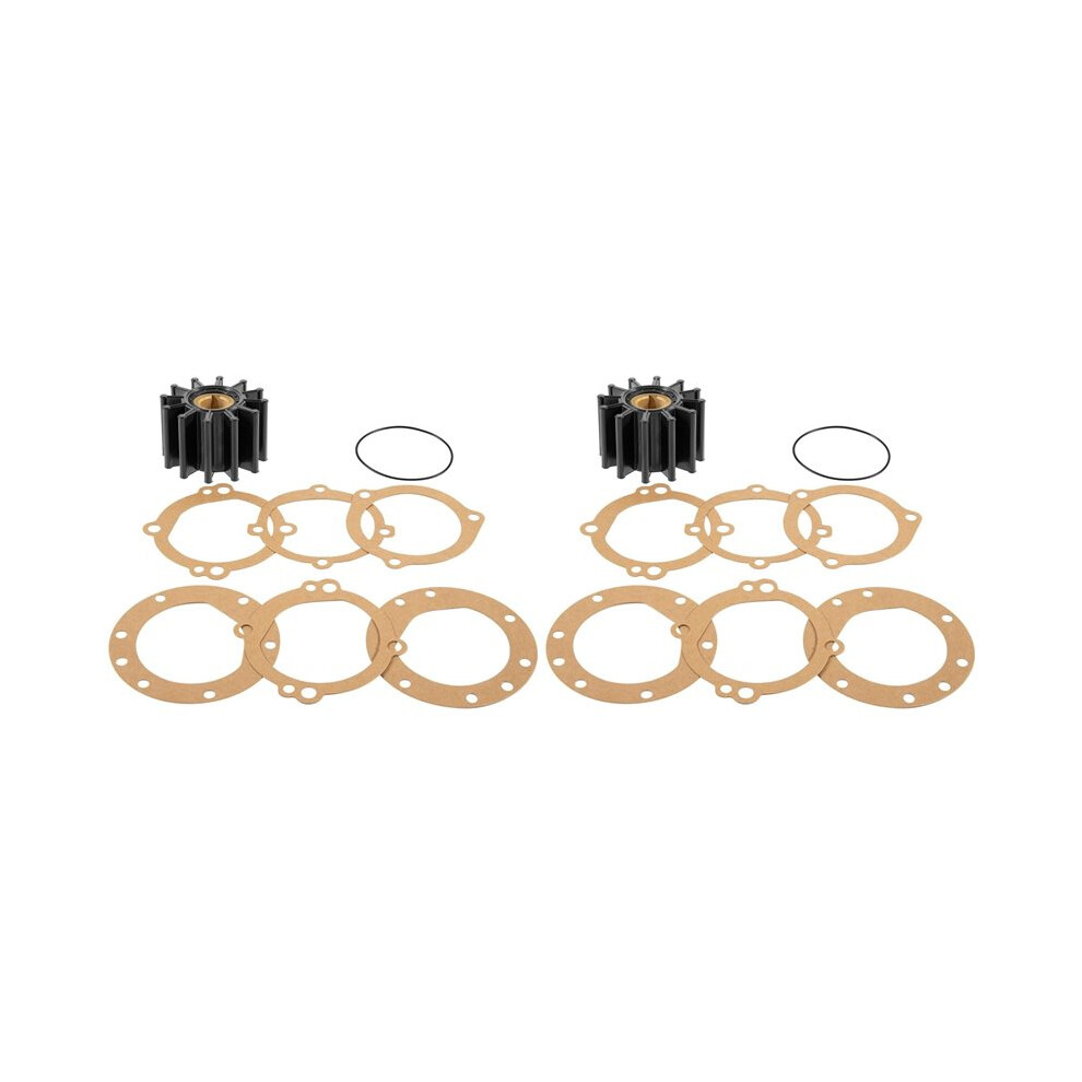 2X 10615K/10615K-Shw Impeller Kit For Sherwood,Water Pump Impeller Repair Kit For Jabsco 18948-0001, Penta 835874 6032952187298