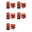 5X Q200 Industrial Remote Control 2-Button IP65, Wireless Controller for Overhead Crane Industrial AC- 12-24V 1