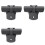12427 T-Joint for  Ultra Frame Pools Fits 15ft to 16ft Models Durable Replacement Part 3 Pcs 1