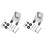 2X 740162-1 Metal Bracket Transducer Mounting Bracket for Si G2N MHX MXNT 1