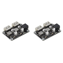 2X Dual-USB-Schnellladegerät Fürs Auto, Lademodul, Eingang 6 V - 30 V, Einzelanschluss, 18 W, für QC2.0 QC3.0 Auto-Fahrzeugplatine B