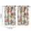 Pumpkin Pattern Kitchen Curtains Rustic 2 Pack 27.5x39 Inch 4