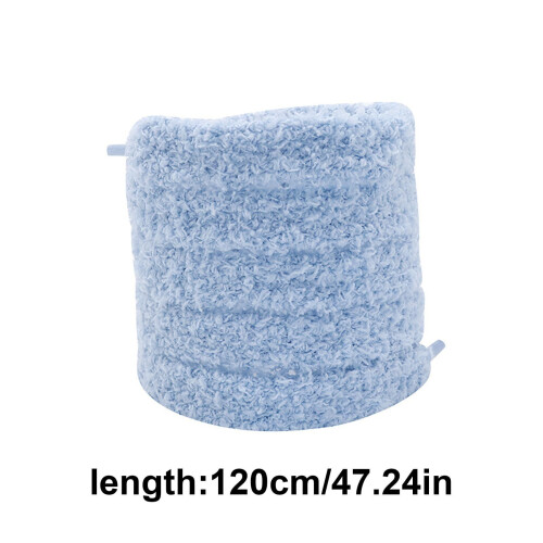 Fuzzy Shoelaces for Sneakers Soft Plush 1 Pair 2