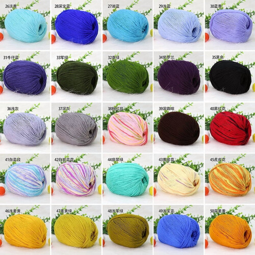 Baby yarn ultra-fine soft black 100g 2