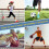Athletic Crew Socks Cushion Performance Breathable 6 Pairs 7