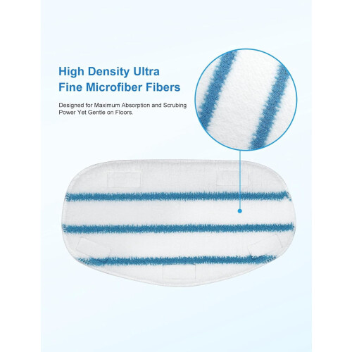 Microfiber Pads for PurSteam ThermaPro 211 Steam Mop 20 Pack 2