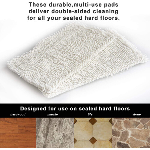 Steam Mop Cleaning Pads Replacement for Shark Models 4 Pack 2