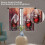 Red Wine Kitchen Curtains 26x36 Inch Set of 2 2