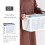 White Plastic Laundry Basket with Silver Handle 2-Bushel 6