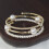 Crystal Pearl Bracelet Adjustable Multi-layer Gold Silver 6