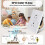 White GFCI Outlet 20A 120V with LED Indicator and Wall 4