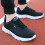 Men's Running Sneakers Leather Lace-Up Wide Width Extra 5